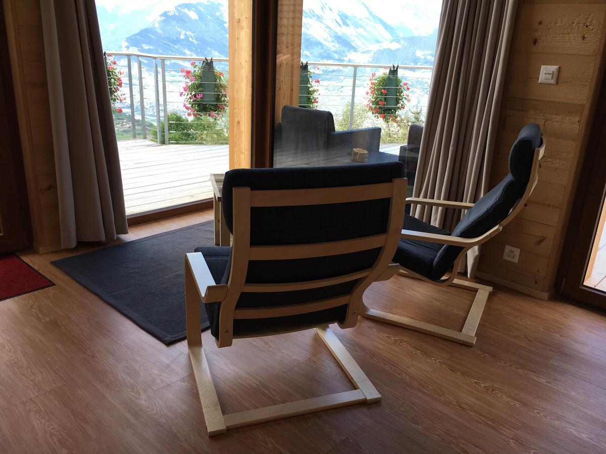 Chalet Lombardie Veysonnaz Kültér fotó