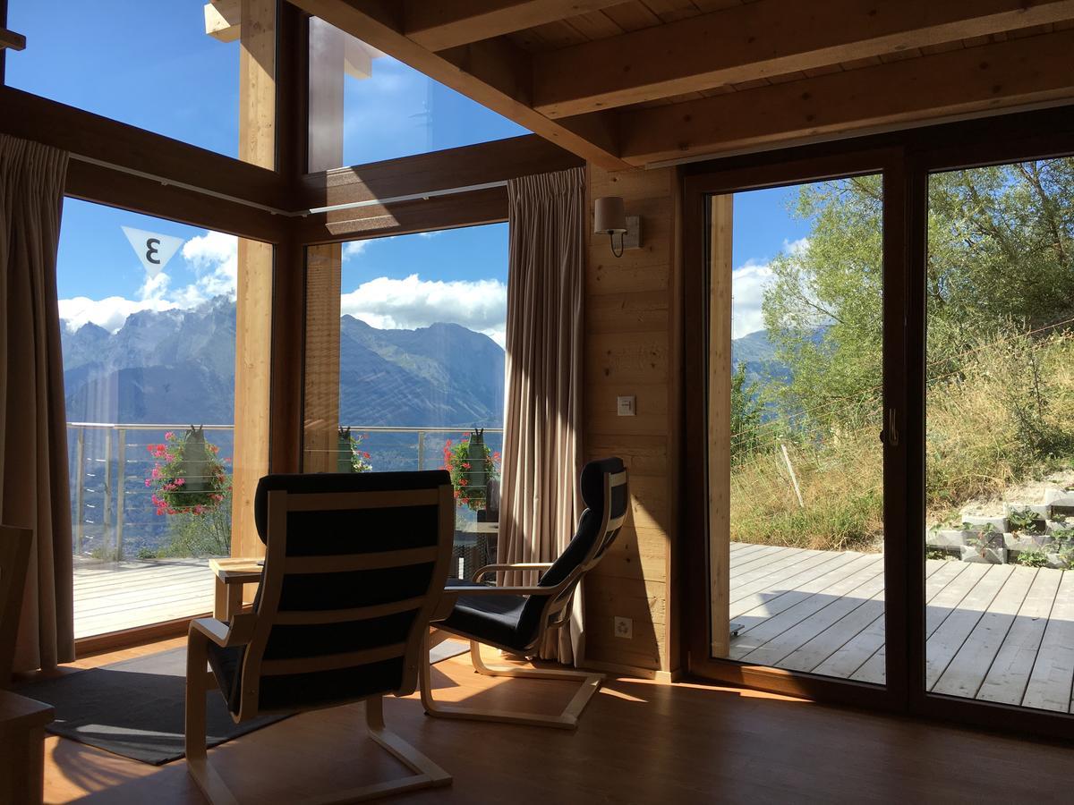 Chalet Lombardie Veysonnaz Kültér fotó
